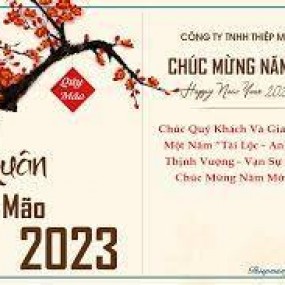 Chúc mừng năm mới 2023!Xuân quý mão.