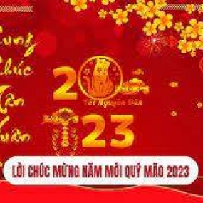 Chúc mừng năm mới 2023!Xuân quý mão.