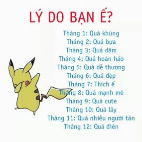 Lí do bn ế là vì đây T-T