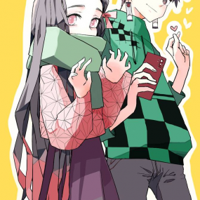 Tanjiro and Nezuko