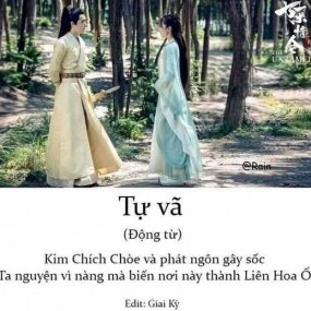 hồi trc còn chê ngta lên xuống mà bh tự vả rồi