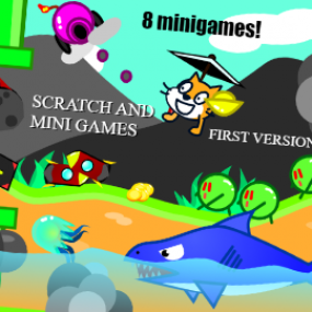 Trò chơi mới:Scratch cat and minigames