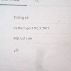 Mừng kênh đạt tổng số lượt xem hơn 900 view :3