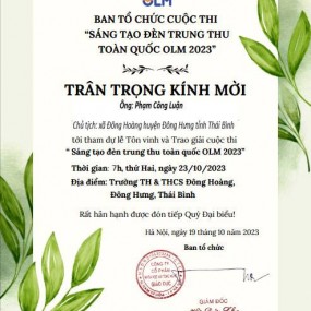 Tôn vinh và trao giải