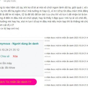 đcm đăng trên đây k đủ nên đăng trên tin lun h cap gửi lên đây(thg nào hãm l quá z ib thẳng vs t đi đừng cs ẩn danh nx bn)