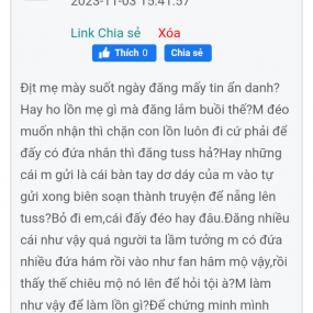 Ngoài rác vô cơ và rác hữu cơ thì giờ đây chúng ta còn có rác online nữa , ba chấm thiệt chứ :))