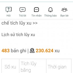 Tính ra t nên ít xài thui 230 coin tiêu hết +220 coin quà là dc 450 coin rùi:(( cái t cần là tiết kiệm tiết kiệm tí là đủ 450 coin mak