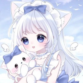 hình avatar nữ anime cute . Có 2 ảnh trùng nhau mong mn thông cảm