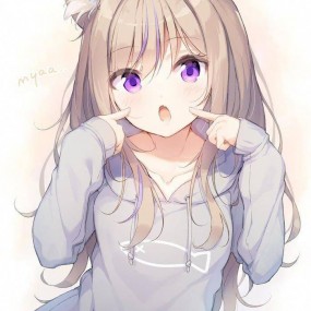 hình avatar nữ anime cute . Có 2 ảnh trùng nhau mong mn thông cảm