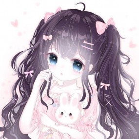 hình avatar nữ anime cute . Có 2 ảnh trùng nhau mong mn thông cảm