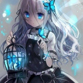 hình avatar nữ anime cute . Có 2 ảnh trùng nhau mong mn thông cảm