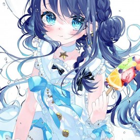 hình avatar nữ anime cute . Có 2 ảnh trùng nhau mong mn thông cảm