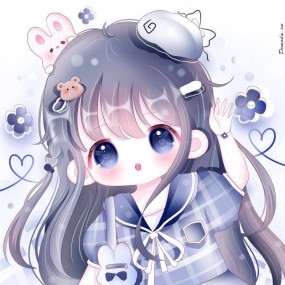 hình avatar nữ anime cute . Có 2 ảnh trùng nhau mong mn thông cảm