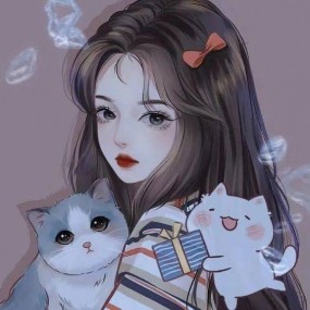 hình avatar nữ anime cute . Có 2 ảnh trùng nhau mong mn thông cảm