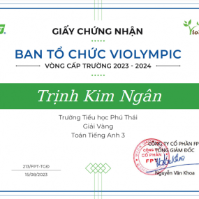 giấy chứng nhận