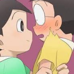 khi bạn khi nobita trên tóp tóp và kết quả :