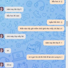 Bằng chứng đoạn chat của mình với Thanh Trúc