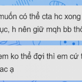 Tôi đi tìm anh h nhận đc j