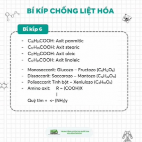 Bí quyết chống liệt môn HÓA. Lưu ngayy nàooo