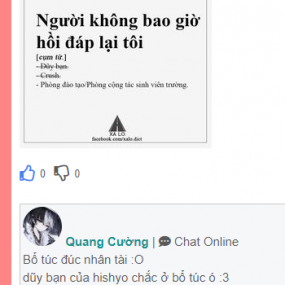 bạn này cmt đáng yêu ghê ta