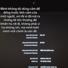 Mình ko đủ dũng cảm để đứng trước tình cảm của 1 người .....