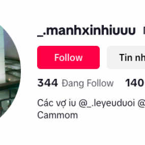 nick tiktok của Manh