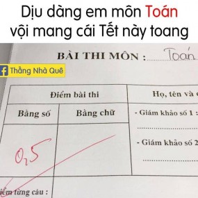 Yêu môn Toán lắm...=)))