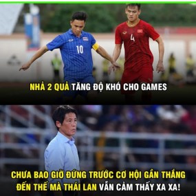 Thái Lan bỏ đá bóng đi mà làm người