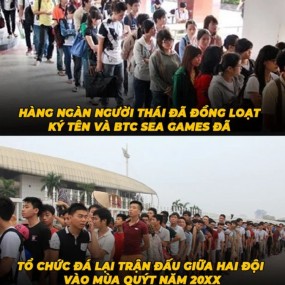 Thái Lan bỏ đá bóng đi mà làm người