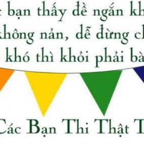 Suỵt ...........Chúc các baby của tui thi tốt nhé! SARANGHAE :))