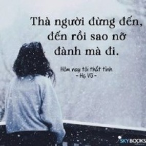 #Sao anh nỡ.....