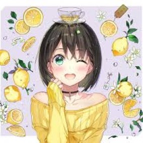 girl with lemon again