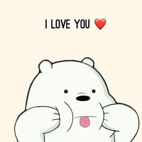 I love you <3 .Polar bears