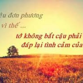 yêu đơn phương