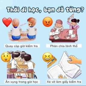 ĐÓ LÀ THÓI QUEN HOK Ở LỚP CỦA TÔI CÒN BẠN ???(nhớ like và cmt nha )