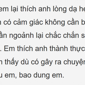 Dưới đây là 1 số đoạn trích nhỏ trong cuốn tiểu thuyết tui đọc. Ai muốn đọc thì để lại bình luận tui sẽ ns tên truyện nha ^-^