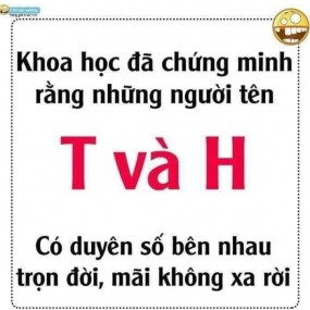 Ái chà chà , toàn thấy T&H ko àk