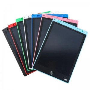 Máy tính bảng viết LCD cho trẻ em, bảng vẽ kích thước 8.5/12 inch, bảng viết LCD với màn hình xóa chỉ bằng một nút, đồ chơi bảng vẽ tay