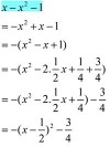 Ta có (x-1/2)^2 >=0<br />Nên -(x-1/2)^2 <=0<br />Do đó -(x-1/2)^2 -3/4 <=-3/4<br />Mà -3/4 <0<br />Nên -(x-1/2)^2 -3/4 <0