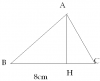 Cho tam giác ABC có góc B = 40 độ, góc C = 60 độ, BC = 8cm. Tính đường cao AH<br />AH= BHtan40<br />= CH tan 60<br />=> BH tan40 = CH tan 60<br />BH+CH = 8<br />giải hệ => BH = 5,4 cm<br />=> AH= 4,53 cm
