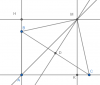 a)<br />xét t/g AHMK có<br />góc BAC = góc AHM = góc AKM = 90 độ (MH⊥AB;MK⊥AC;ΔABC vuông A)<br />=> t/g AHMK là hcn(dhnb)<br />mà AM là tia p/g góc BAC<br />=> hcn AHMK là hình vuông<br />=> AH=AK=MH=MK<br />nối M với B và C<br />gọi D là điểm chung của BC với đường trung trực của nó<br />xét Δ MBC có MD là đường trung trực của Δ<br />=> Δ MBC cân M<br />=> MB=MC(cạnh dáy trong Δ cân)<br />xét Δ MHB và Δ MKC có<br />góc MHB = góc MKC<br />MH=MK( cmt)<br />MB=MC(cmt)<br />=> Δ MHB = Δ MKC(cạnh huyền - cạnh góc vuông)<br />=> BH=KC( cạnh t/ứ)