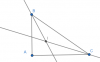 a) ta có góc ABC + góc ACB = 90 độ<br />lại có góc CBI = 1/2 góc ABC<br />góc ICB = 1/2 góc ACB<br />=>góc BCI + góc CBI = 1/2.(&nbsp;góc ABC + góc ACB)=1/2.90 độ =45 độ<br />ΔBIC&nbsp; có góc IBC + góc ICB + góc BIC = 180 độ<br />=> góc BIC = 180° - 45° = 135°