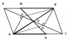 <p>a/<br />ΔAOB và ΔCOD:<br />góc BAO= góc DCO (so le trong , AB//CD)<br />AB=CD (giả thiết)<br />góc ABO= góc CDO (Slt, AB//CD)<br />=> ΔAOB = ΔCOD (c-g-c)<br />=> AO=CO và DO=BO<br />mà AO+CO=AC và DO+OB=DB<br />=> O là trung điểm của AC và DB</p>