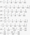 B = 1/4 + 1/12 + 1/36 + .......... + 1/972