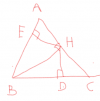 xét tam giác AKB vuông tại K có đường cao KE ta có BK^2= BE.AB (1)<br />(nếu chưa học có thể làm theo tam giác vuông BKE đồng dạng tam giác vuông BAK theo trường hợp góc góc góc . tam giác vuông góc A chung => BK/BA=BE/BK = BK^2= BE.AB )<br />TƯƠNG TỰ xét tam giác vuông BKC vuông tại k đường cao KD có<br />BK= BD.BC (2)<br />từ 1 và 2 suy ra AB.BE = BC.BD.<br />2. tam giác abc là tam giác nhọn suy ra góc a nhỏ hơn 90 độ suy ra sin a,>0. cos a>0<br />sin A+ cos A = BK/AB+ AK/AB= (BK+ AK)/ AB<br />tam giác ABK ta có BK+ AK> AB suy ra sin A+ cos A = BK/AB+ AK/AB= (<strong>BK+ AK)/ AB >1</strong>