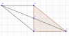 Bài 2<br />a) Có M là trung điểm AB<br />=> MB=MA (ĐN)<br />Xét tam giác BNM và tam giác ACM có<br />BM=MA (CMT)<br />NM=MC (GT)<br />NMB=AMC(2 góc đối đỉnh)<br />do đó tam giác BNM = tam giác ACM (c.g.c)<br />=> NBM=MAC (2 góc tương ứng)<br />=> NBM=90* (vì BAC=90*)<br />=> NB vuông góc với BA (đ/n)<br />b) Xét tam giác ANM và tam giác BCM có<br />BM=MA (CMT)<br />NM=MC (GT)<br />NMA=BMC(2 góc đối đỉnh)<br />do đó tam giác ANM = tam giác BCM (c.g.c)<br />=> NA=BC (2 cạnh tương ứng)