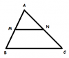 Xét tam giác ABC ta có:<br />AM = MB (1)<br />AN = NC (2)<br />Từ (1) (2) => MN là đường trung bình của tam giác ABC.<br />=> MN // BC<br />=> BMNC là hình thang.