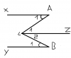 kẻ Cz // Ax
<ul> <li>ta có : A1=C1(so le trong)</li> <li>=>A1=40°=>C1=40°</li> <li>ta có</li>
</ul>