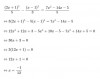 <p>9) (3x+2)/2-(3x+1)/6=2x+5/3</p><p>(3x+2)/2-(3x+1)/6=(6x+5)/3</p><p>9x+6-3x-1=12x+10</p><p>6x=-5</p><p>x=-5/6<br />11) Trên ảnh</p>