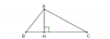 Trong ∆ABC vuông tại A có đcao AH có: <br />AB^2 = BH × BC = BH × ( BH + HC ) = 18 × ( 18+ 32) = 900 ---> AB = 30 ( cm)<br />AC^2= HC × BC = HC × ( BH+HC ) = 32× ( 18+32) = 1600 ---> AC = 40 ( cm)